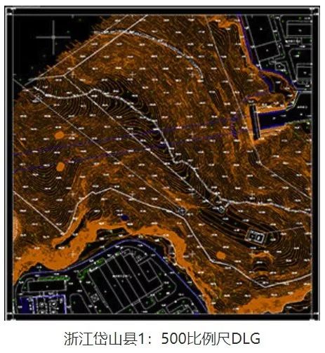 浙江岱山縣數(shù)字線劃圖DLG制作.jpg